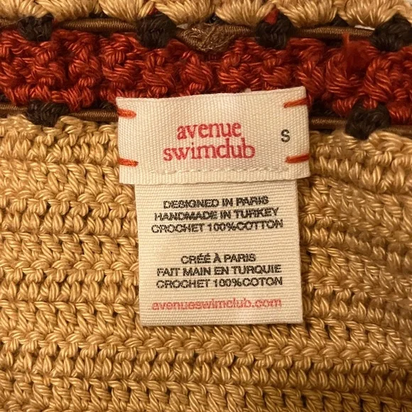 Avenue Swimclub Crochet Bathing Suit - Picture 8 of 9